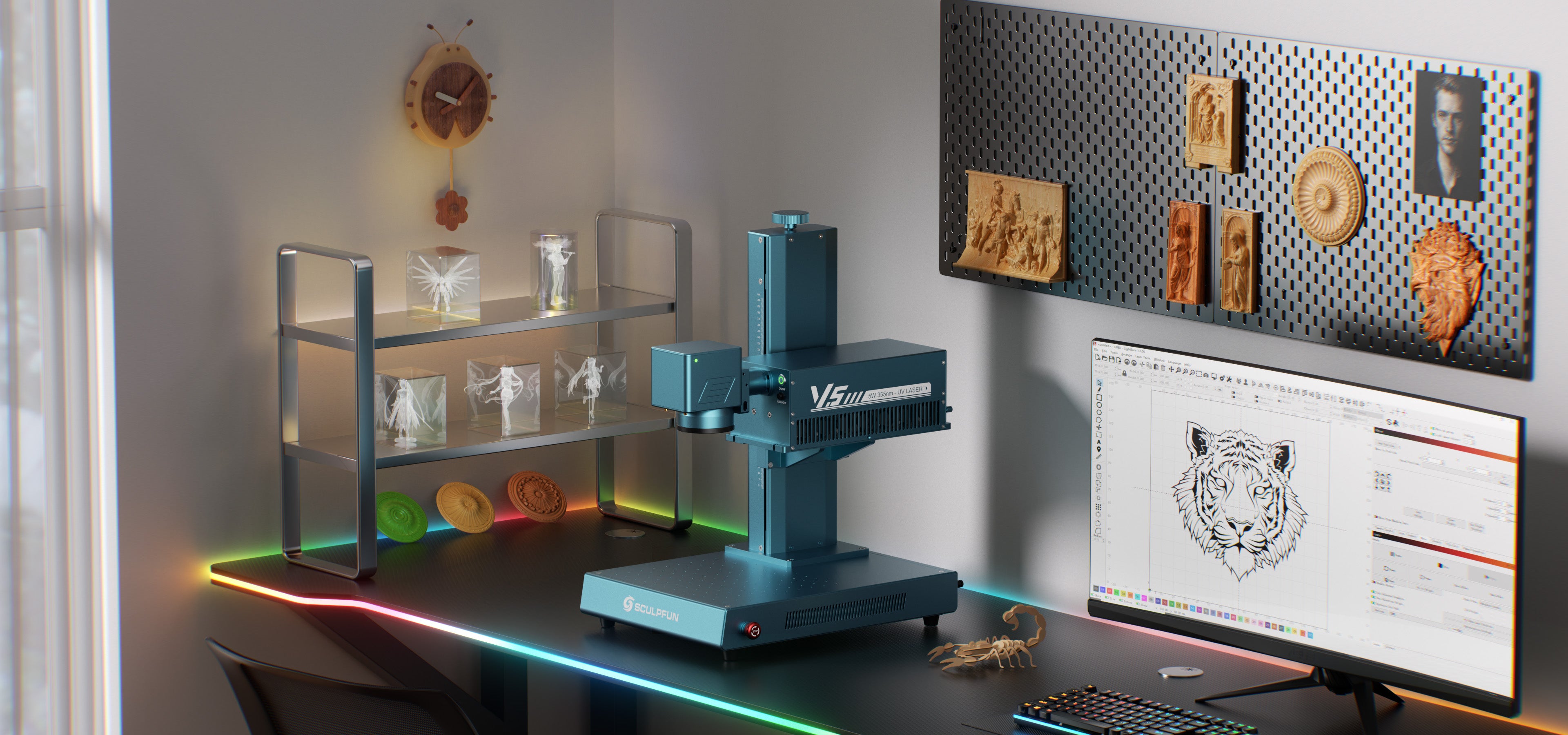 The Vertical Leap to Cold Processing: An of the Sculpfun V5 UV Laser