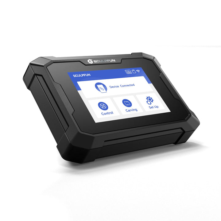 SCULPFUN TS1 Touchscreen, Offline Gravur Bedienterminal für Sculpfun S9 S10 S30 iCube Serie Laser Graviermaschine, WiFi Verbindung, Echtzeit Slicing Funktion, Anwendung mit der SCULPFUN App SCULPFUN TS1 Touchscreen, Offline Gravur Bedienterminal für Sculpfun S9 S10 S30 iCube Serie Laser Graviermaschine, WiFi Verbindung, Echtzeit Slicing Funktion, Anwendung mit der SCULPFUN App