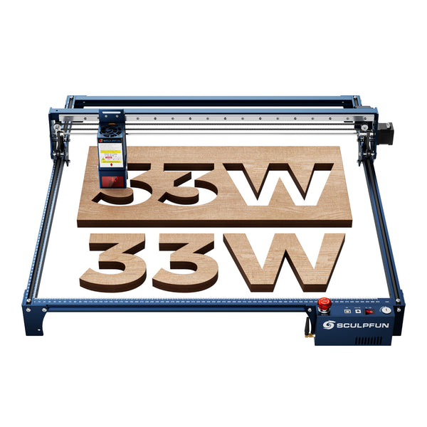 SCULPFUN S30 Ultra 33W Laser-Gravier- und Schneidemaschine