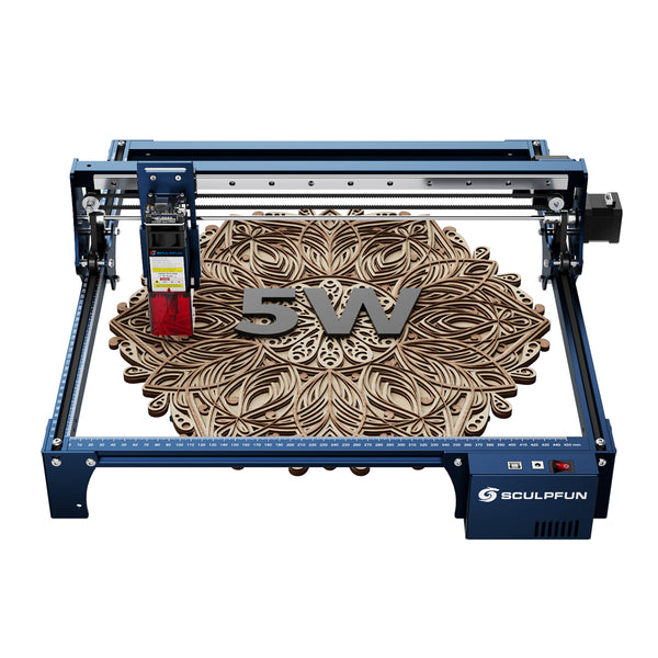 SCULPFUN S30: 5W Lasergravurmaschine mit automatischer Air Assist