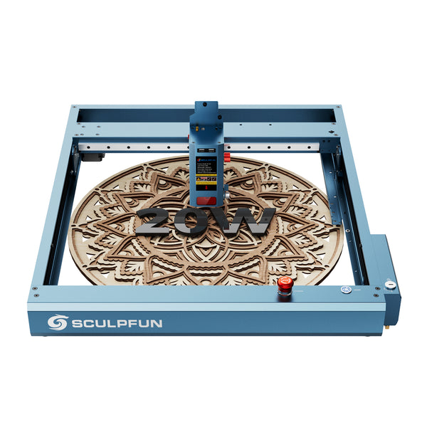 SCULPFUN SF-A9 20W Lasergravierer und Schneidemaschine