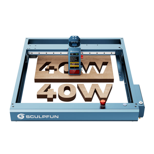 SCULPFUN SF-A9 40W Lasergravierer und Schneidemaschine